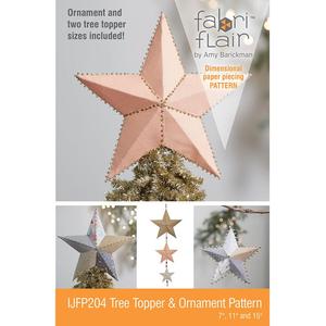 Indygo Junction IJFP204 Fabriflair Tree Topper and Ornament Pattern
