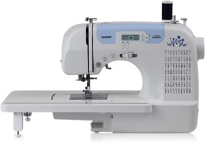 Brother FB1757T 17 Stitch Basic Mechanical Sewing Machine Full Size, Wide  Extension Table, Buttonhole Balance Adjust, Manual Thread Cutters, 12Lb, DVD