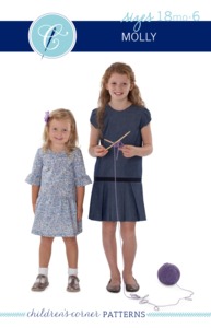 Children's Corner CC296S CC298L Molly Sewing Pattern Sizes 18m-6 and 7-14