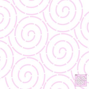 Sew Steady DM Quilting Coil Template 5"x5"