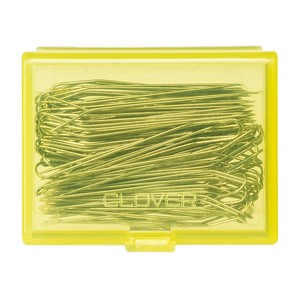 Clover CL2401 Forked Steel Pins, 1.5" Long, Box of 35ct Count, Clover CL240 Forked Steel Pins, 1.5" Long, Fine 0.56mm Diameter, 70ct Boxes 105 Total for Sewing, Quilting, Drapery, Upholstery