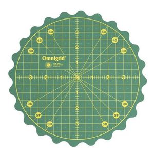 Omnigrid, OG8WGR, 360-Degree Rotating, 8" Gridded, Rotary Cutter Mat
