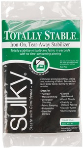 Sulky, 661-01, Totally, Stable, Iron, On, Tear, Away, Stabilizer, 20", 1, Yard