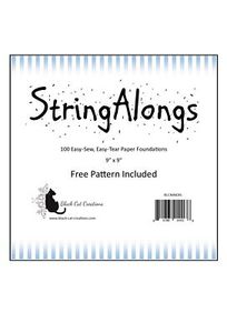 Black Cat Creations BCC222 String Alongs Foundation Paper