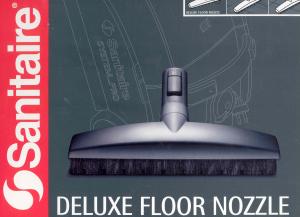 Sanitaire SP23, System Pro, Deluxe Floor, Nozzle Tool, Hard Floor, Nozzle, Special soft bristles made of natural fibers