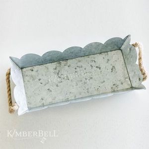 Kimberbell KDMR128 Scalloped Metal Tray