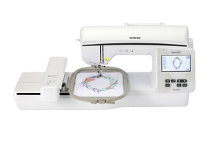 Brother CONSIGNMENT NQ1700E 5x7/6x10 Hoops Embroidery Machine +WiFi Wireless, Jump Stitch Cutting, 258 Designs, 140 Border Frames, 13 Fonts