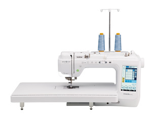 Brother RBQ2500, Babylock Chorus, BQ2450, VQ2400, Quilt Club Sewing Machine Replaces BQ2450 with Wide Table, Open Toe Foot for MuVit, Stitch in the Ditch Dual Feed Foot, Thread Stand, Brother BQ2450, , Babylock Aria, 561 StitchQuilt Club Sewing Machine, 11.25" Arm Space, 14 Buttonholes, Bonus Quilt Bundle* Included Replaces VQ2400