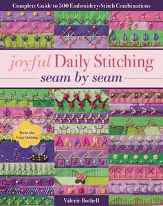 C&T Publishing, CT11259, Joyful, Daily, Stitching, Seam by Seam