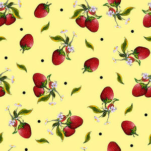 Blank Quilting Fruit For Thought 1887-44 Yellow