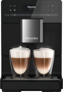 Miele CM 5310 Countertop Esspresso Coffee Maker Machine with OneTouch for Two - Obsidian Black or Tayberry Red
