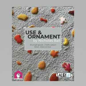 Aurifil, NBOU10, Use & Ornament, Thread, Set, by, Nicholas Ball Thread Set