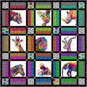 EE Schenck Colorful ITBCOLP Quilt Pattern