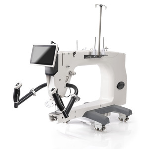 SMP-01-16945, SMP-01-15669, Grace, Qnique Recertified Demo  21X Elite Longarm Quilting Machine, 7" Touch Screen 10x Larger, 2600SPM 50% Higher Speed, Set Minimum Cruise Speed, Low Bobbin Warning, Grace, Qnique, 21, PRO Long, arm, MachiEne, Head, Grace Qnique21 Longarm Quilting Machine Head Only with Stitch Regulation
