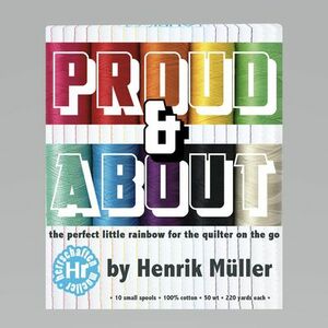 Aurifil, HM50PA10, Proud, and, About, Thread, Set, by, Henrik, Muller