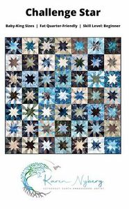 Karen Nyberg HS96457 Challenge Star Quilt Pattern