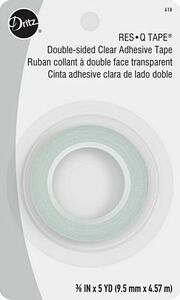 Dritz Fusible Bonding Web for Medium Fabrics, 18 x 1-Yard, White