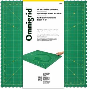 June Tailor Gridded Rotary Mat -26''x39'' With 23''x35'' Grid