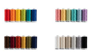 Prism Value Craft Thread Jumbo Pack – 105 Skeins Per Pack - Fray Resistant,  100% Mercerized Cotton Thread – Multicolor Embroidery Floss for Cross