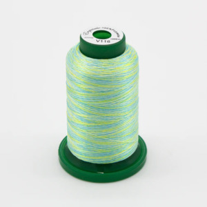 DIME Medley V116 Variegated Polyester Embroidery Thread by Exquisite 40wt 1000m - Fresh