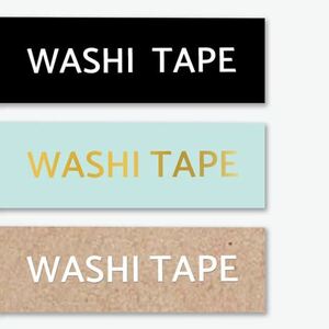 Brother TZEMT3US01M3 P-touch Embellish Craft Washi Assortment – 3 Pack Neutral