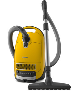 Miele Complete C3 Calima Powerline Canister Vacuum Cleaner, Curry Yellow