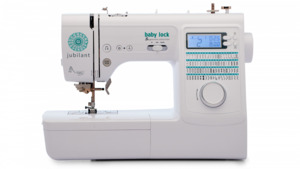 Baby Lock BL80B Jubilant Quilting Sewing Machine 80 Stitches with 8 One-Step Buttonholes, Automatic Needle Threader