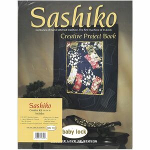 Baby Lock BLQK-B Sashiko Creative Project Book and Kit