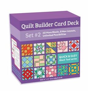 C & T Publishing CT20491 Quilt Builder Card Deck Set #2