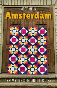 My Beste Quilt Co MBQC132 Meet Me in Amsterdam Pattern