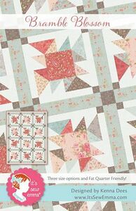 It's Sew Emma ISE298 Bramble Blossom Quilt Pattern by It’s Sew Emma