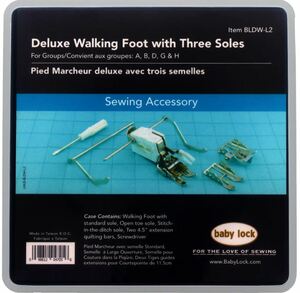 Baby Lock BLDW-L2 Baby Lock Deluxe Walking Foot with 3 Soles