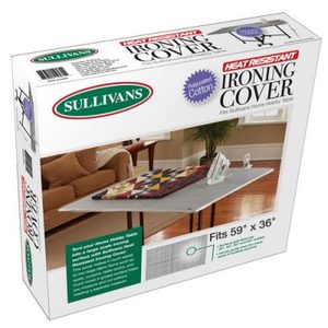 Sullivans, 12572, 36", 59", Inches, Silver, Heat, Resistant, Ironing, Pad, Cover, Grided, Sullivan, Cutting, Craft, Table