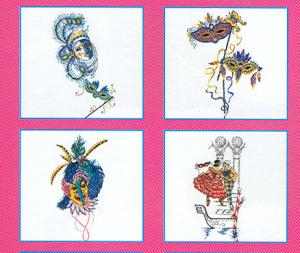 Pfaff 321 Carnival Embroidery Card For Pfaff 2140  and 2170 Machines in .pcs format