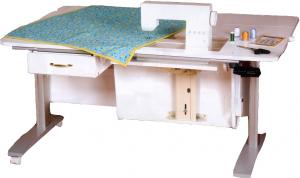 Horn Demo 3000 Electric Lift Sewing Cutting Embroidery Craft Table 60" Wide, 12.5x24" Machine Opening, Filler Plate Insert, for Pick Up Baton Rouge