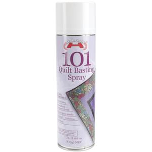 Helmar 101, Quilt Basting Spray 11.64fl oz Can, Temporary Repositionable Bonding for Quilting, Sewing and Embroidery