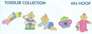Smartneedle Toddler Collection 5X7 Embroidery Designs Multi-Formatted CD