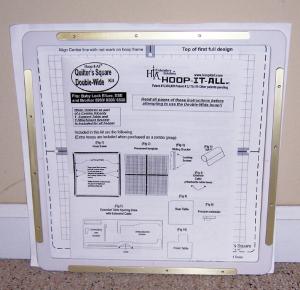 10585: HoopItAll H159 Double Wide Quilters 12x12" Frame Brother PC8500D PC6500 Babylock Esante ESE