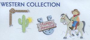 Smartneedle Western Collection 4X4 Embroidery Designs Multi-Formatted CD