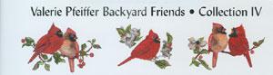 Great Notions 207B-VP4 Valerie Pfeiffer Backyard Friends Collection IV Emb. Designs Brother Card