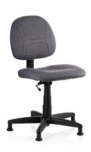 Reliable, 100SE, SewErgo, Ergonomic, Sewing, Operator, Chair, Height Adjustment,  for Home and Industrial Sewing Machines (with Power Stands) - Made in Canada, Reliable SewErgo Operators Non Roll Swivel Chair, 16-21" Adj Height, Lumbar Support, 5 Floor Glides, for Sewing  Knitting Machine Stand Table Cabinet
