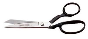 Mundial 270-8 M455-8" Metal Scissors Shears Bent Trimmers, Black Metal Handle