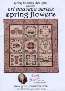 Jenny Haskins Art Noveau Series Spring Flowers Multi-Formatted CD