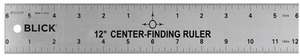 Fairgate FG23-112 Center Finding Ruler 12" x 1-3/4"