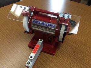Wolff OGC-TAS Twice As Sharp Ookami Gold Scissor Shear Sharpener Without Convexing Clamp