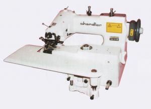 Chandler, CM101, Blind Hemmer, Single Thread, Chain Stitch, Industrial , Sewing Machine, CM-101, Curved Needle, Knee Lever, Skip Stitch, Assembled Power Stand