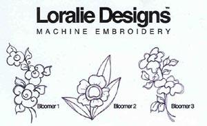 Loralie Bloomers 630915 Jumbo Designs on Multi-Formatted CD 50% Off Half Price
