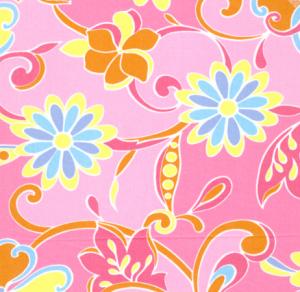 Fabric Finders15 Yard Bolt at $8.60/Yd, Pattern 377 Floral 100% Pima Cotton Fabric 60" Inches Wide