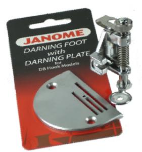 Janome, Heavy Duty, Free Motion, Darning Foot, and Raised Darning Plate, # 767827102, changed to 767827009 for Janome 1600P DB X Sewing & Quilting Machines