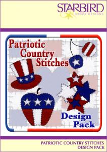 Starbird Embroidery Designs Patriotic Country Stitches Design Pack